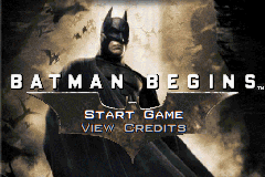 Batman Begins Title Screen